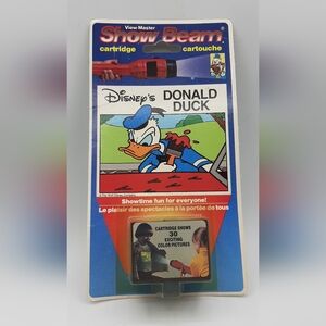 Donald Duck View-Master Show Beam Cartridge Disney Vintage 1989 BRAND NEW